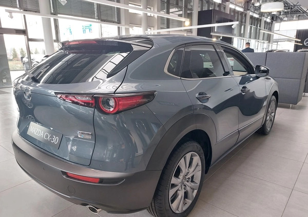 Mazda CX-30 cena 157500 przebieg: 5, rok produkcji 2023 z Olsztyn małe 67